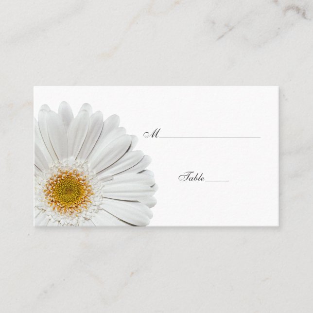 Carte du lieu spécial de la marguerite blanche (Devant)