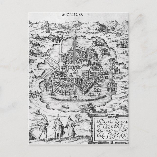 Carte du Mexique (Devant)