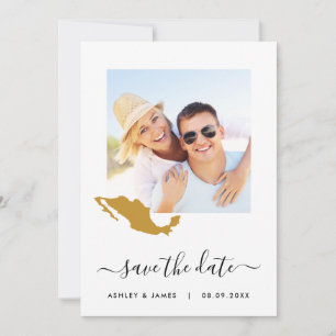 Carte du Mexique Mariage photo Enregistrer la cart