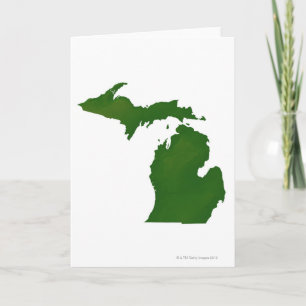 Carte du Michigan