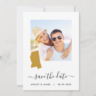 Carte du Mississippi Mariage photo Enregistrer la