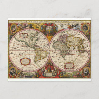 Carte du monde 1630