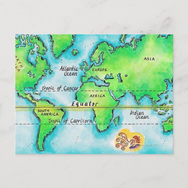 Carte du monde 19 (Devant)