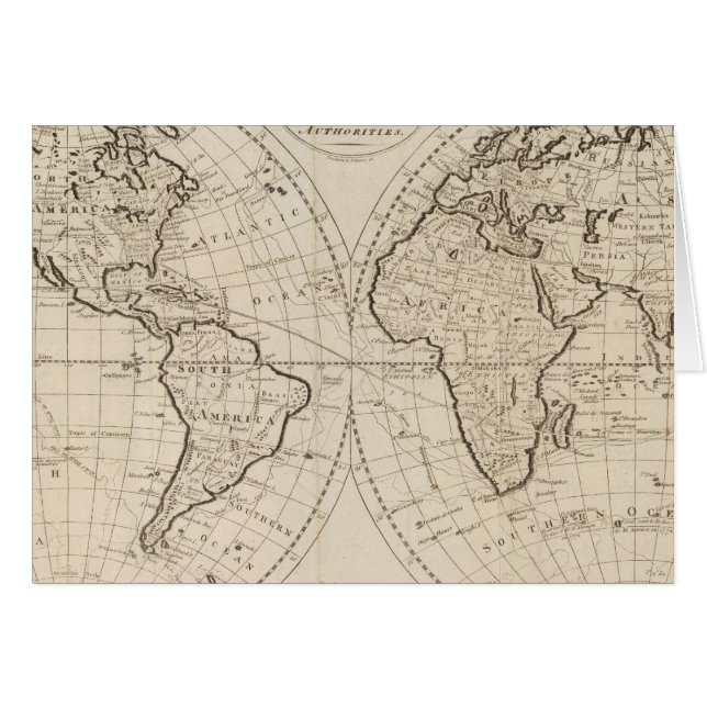 Carte du monde 2 (Devant horizontal)