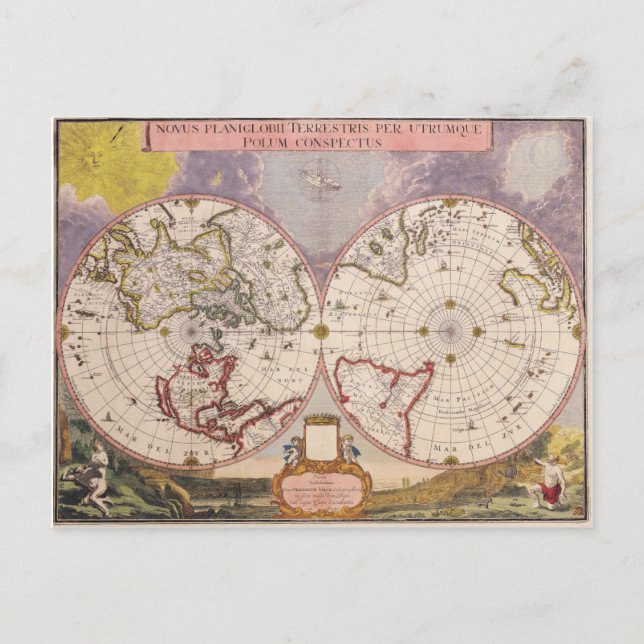 Carte du monde antique (Devant)