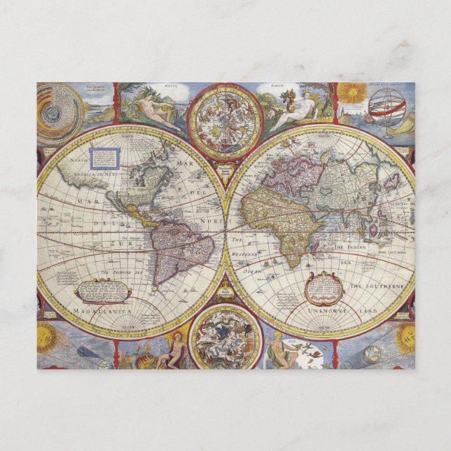 Carte du monde antique (Devant)