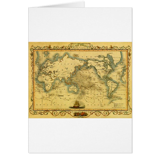 Carte du monde antique (Devant)
