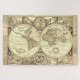 Carte du monde antique 1000 pièce Jigsaw Puzzle de