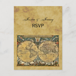 Carte du monde antique, BG perturbé RSVP