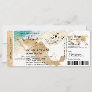 Carte du monde de la carte d'embarquement Mexico B