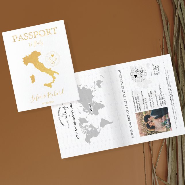 Carte du monde du passeport de destination mariage (Créateur téléchargé)