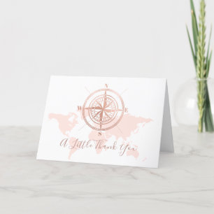 Carte du monde Neutre Voyage Baby shower d'aventur