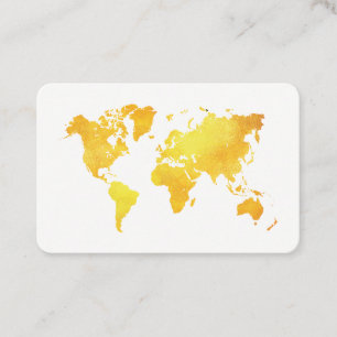 Carte du monde (Or)