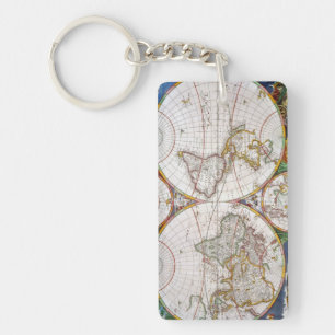 CARTE du MONDE, XVIIème siècle