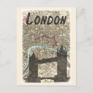 Carte du pont de la tour Londres