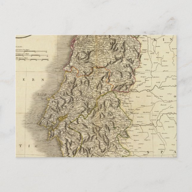 Carte du Portugal Atlas (Devant)