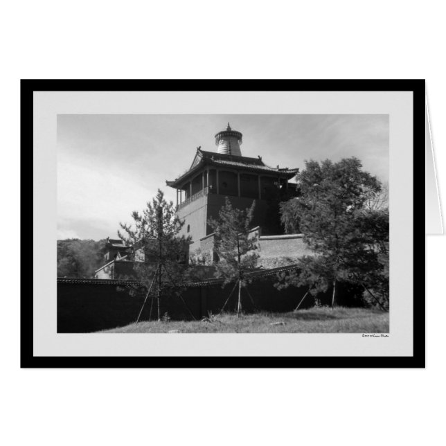 Carte du temple de Tayuan (Devant horizontal)