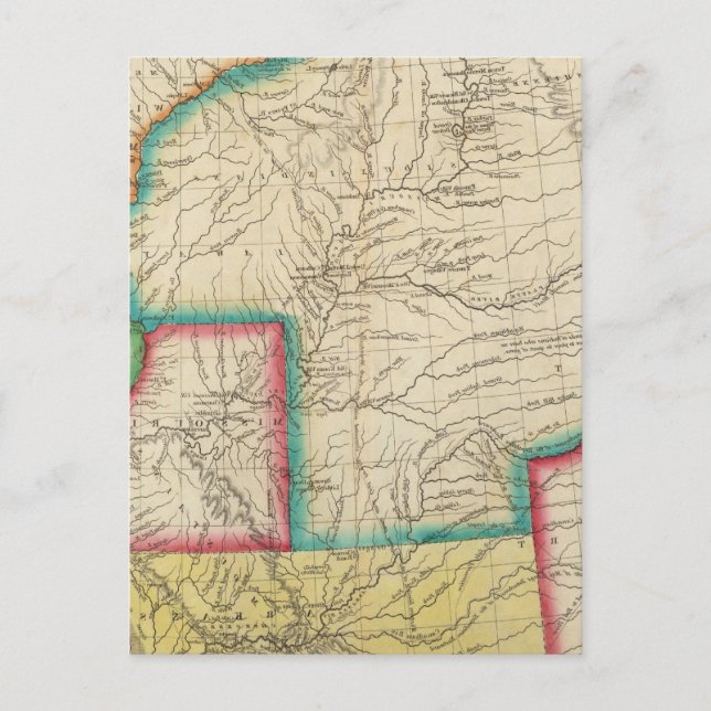 Carte du territoire de l'Arkansas (Devant)