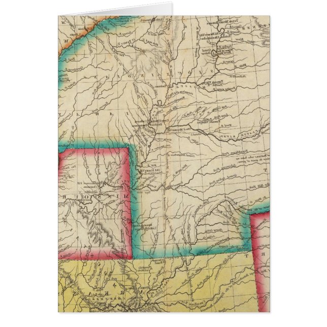 Carte Du Territoire De L'Arkansas (Devant)