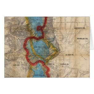 Carte du territoire du Colorado