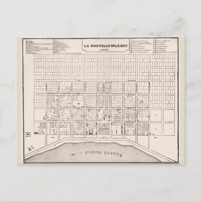 Carte du trimestre français 1735 (Devant)