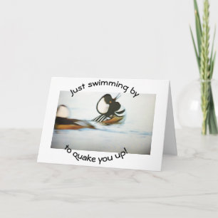CARTE DUCK IS SAYING "QUACK YOU UP"