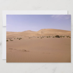 Carte Dune de sable de Gobi