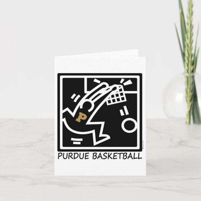 Carte Dunk de basket-ball Purdue (Devant)