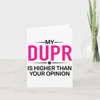 Carte Dupr higher than ur opinion _ funny pickleball