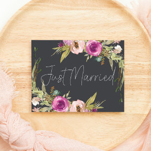 Carte Dusty Pink Purple Mariage De Charbon Vient De Se M