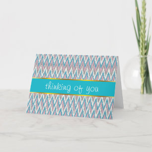Carte Dusty rose et bleu iKat