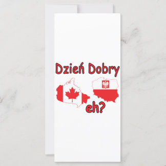 Carte Dzien Dobry, hein ?