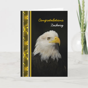 Carte Eagle - félicitations - accomplissement - autre