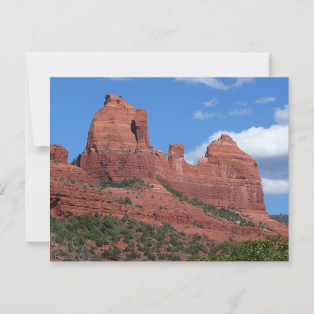 Carte Eagle Rock I Sedona Arizona Photographie de voyage (Devant)