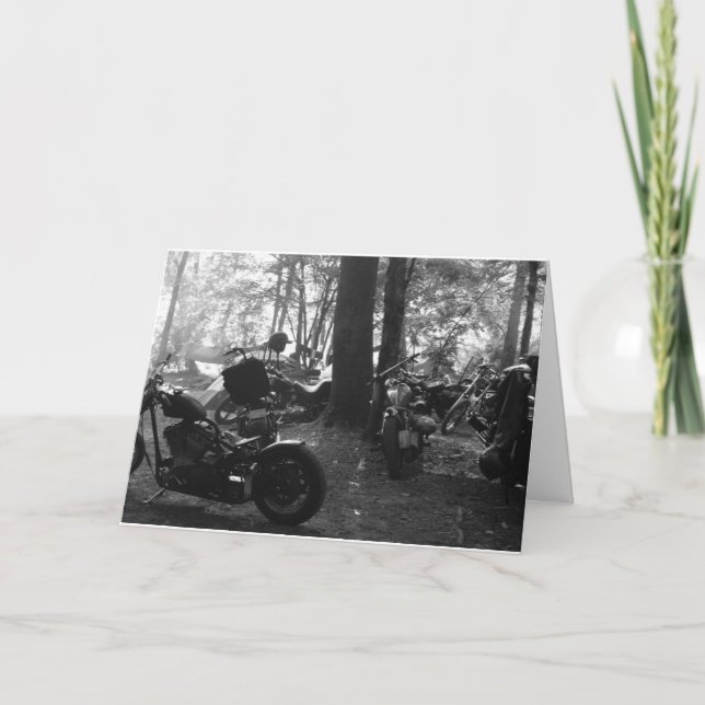 Carte Early Morning Biker (Devant)