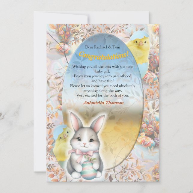 Carte Easter Sunday Celebrations (Devant)