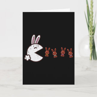 Carte Easter Video Game Eating Bunnies Gaming Boys Kids 