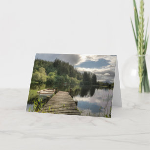Carte Eau Parc national Loch Ard Trossachs