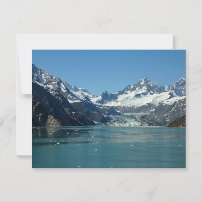 Carte Eaux glaciaires de l'Alaska (Devant)