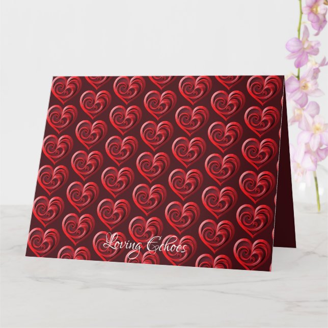 Carte Échos Amoureux (Orchidée)