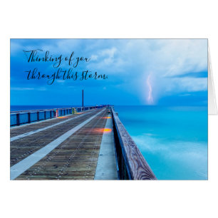 Carte éclair à la jetée de Navarre Beach en pensan