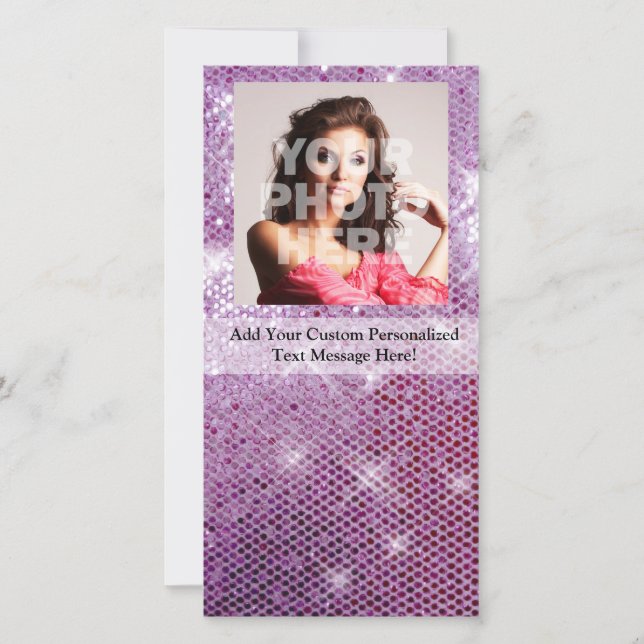 Carte Éclat rose (Devant)