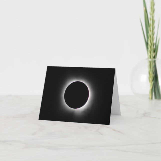 Carte Éclipse solaire totale 8 avril 2024 (Devant)