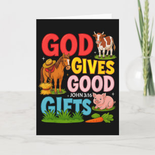Carte École biblique de vacances Yee Haw Vbs 2025 Ferme 