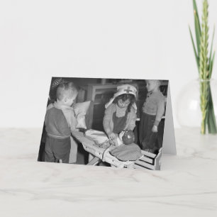 Carte École d'infirmières : les années 1940