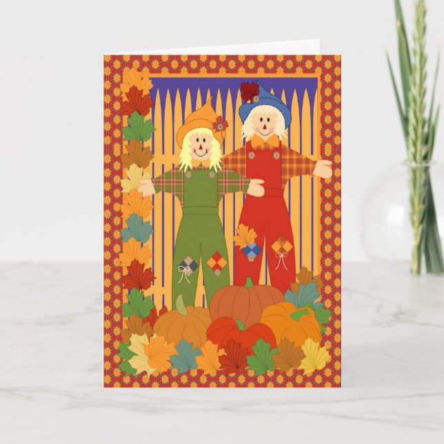 Carte Écorce d'halloween du jardin (Devant)
