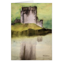 CARTE ÉCOSSAISE DE CHÂTEAUX