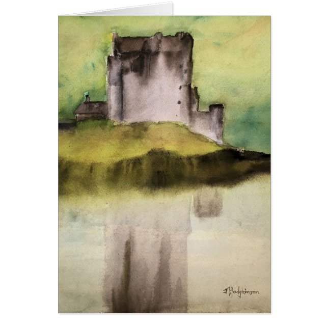 CARTE ÉCOSSAISE DE CHÂTEAUX (Devant)