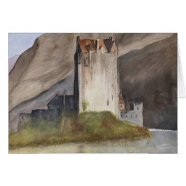 CARTE ÉCOSSAISE DE CHÂTEAUX