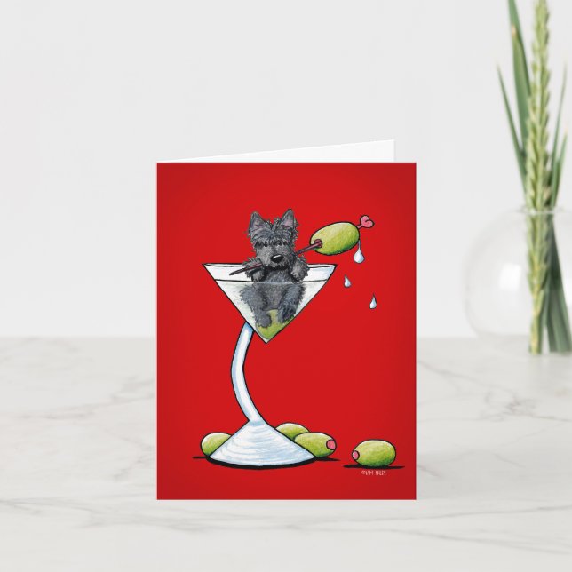 Carte écossaise Martini (Devant)